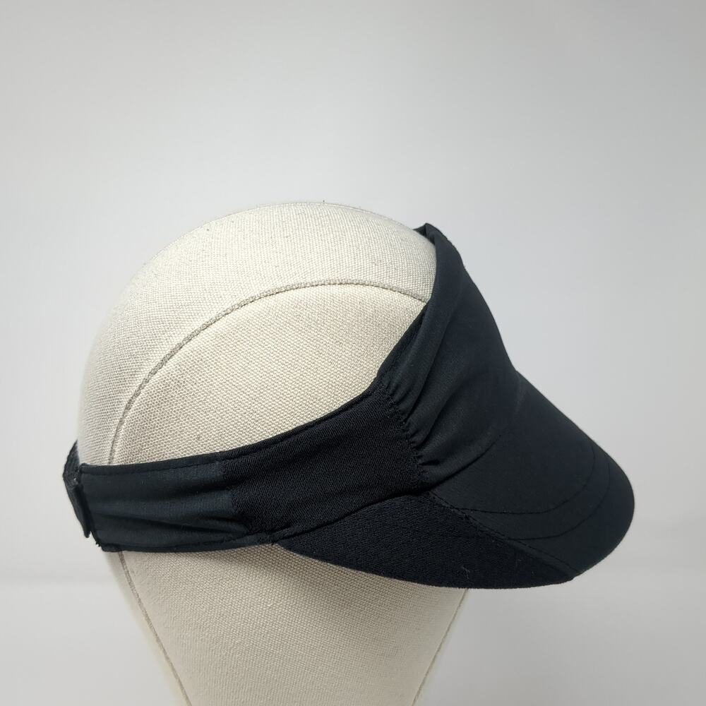 Lululemon Strapback Sun Visor Hat Solid Black One… - image 5